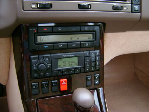 2000 SL 500 w/ AMG pkg. 19000 orig. mi - Blk / Tan - Orig. / Garaged since new, US $18,900.00, image 14