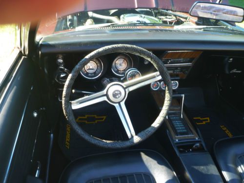 1968 convertible with 327 automatic black interior burgandy w black top, US $25,000.00, image 10