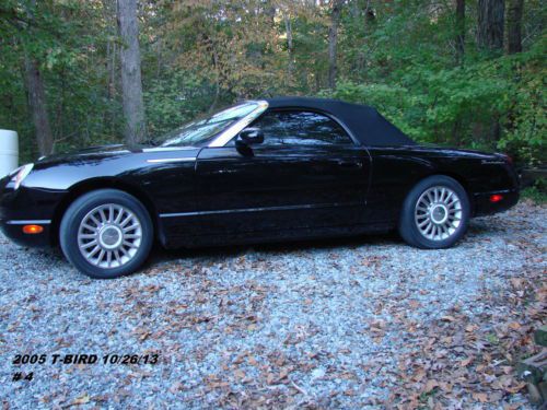 2005 ford thunderbird 50th anniversary edition convertible 2-door 3.9l