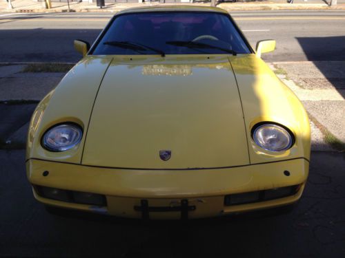 1978 porsche 928 5 speed manual &amp; sunroof delete s4 wing 993 wheels