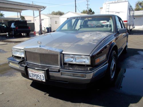 1986 cadillac seville 4 door sedan 8-cylinder no reserve