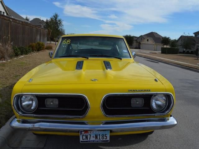Plymouth barracuda formula s