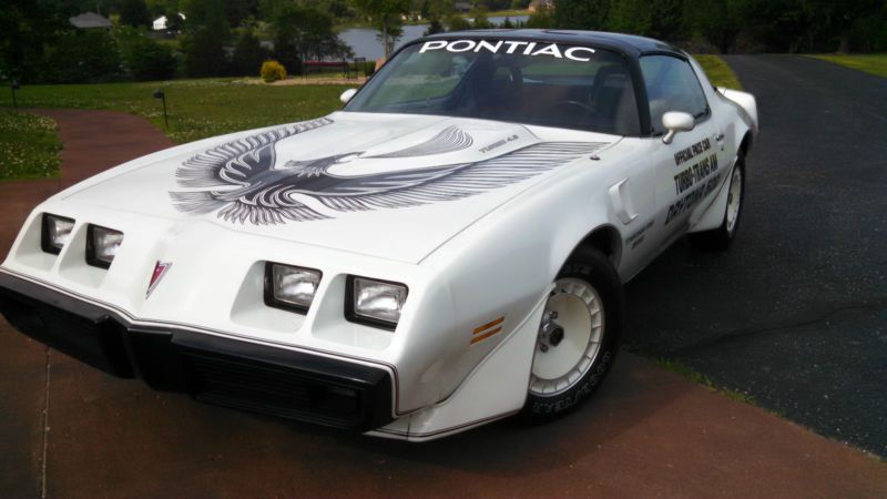 1981 pontiac trans am nascar pace car