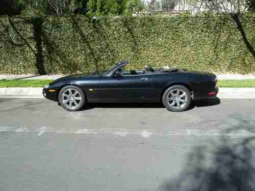2003 Jaguar XK8 Black Convertible Premium Sound Factory Navigation Low Low Miles, US $12,555.00, image 3
