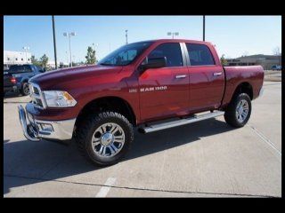 Amazing!! 2012 ram 1500 4wd crew cab big horn with a 6" lift
