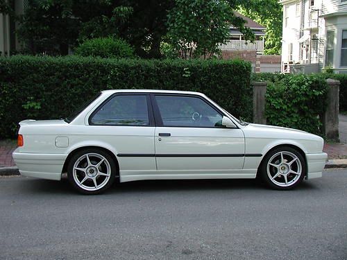 1987 325is, 5speed white, blk interior