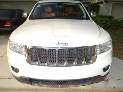 2011 jeep grand cherokee overland sport utility 4-door 3.6l