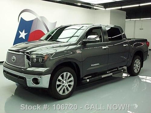 2011 toyota tundra platinum crewmax sunroof nav 35k mi texas direct auto