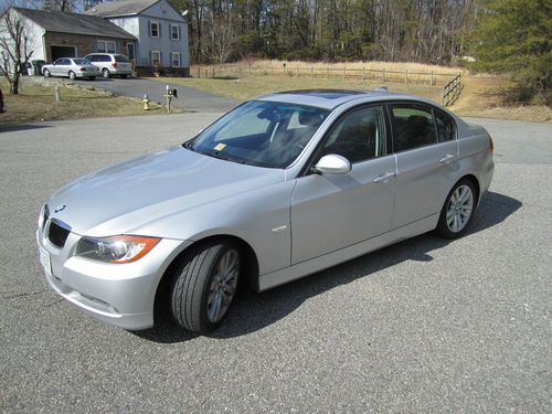 2007 bmw 328i base sedan 4-door silver 47k 3.0l