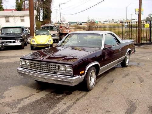 1986 chevolet el camino near all original 305 v8 nice truck