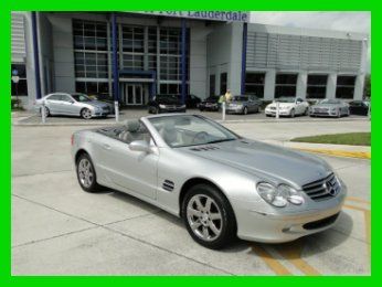 2003 sl500 only 43,000miles,rare find,keylessgo,mercedes-benz dealer,go topless!