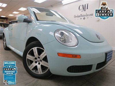 2006 beetle convertible auto heated leather moonsoon carfax we finance!!! $9,595