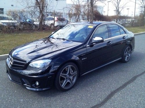 2009 mercedes-benz c63 amg sedan - low miles - carfax 1 owner - clean - fast!!!!