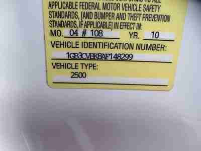 2010 CHEVY C/K 2500HD 4X2 UTILITY BODY 1 OWNER READING BODY W/TOPPER 81K WARR.CT, US $18,500.00, image 11