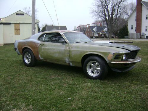 1970 ford mustang fastback numbers matching running with marti report mach 1