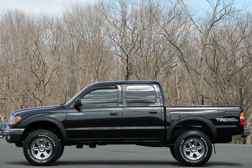 2004 toyota tacoma double cab 4x4 v6 sr5 trd off-road ar wheels new tires sharp!