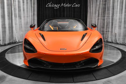 2020 mclaren 720s spider performance $408k+ msrp carbon electrochromic roof