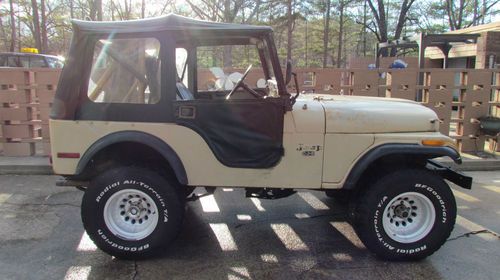 1974 jeep cj5 4x4 304 3spd ps solid classic survivor