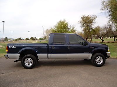 2002 f-250  ****   7.3 diesel ****   low miles ***  82k  *** crew   *8  4x4