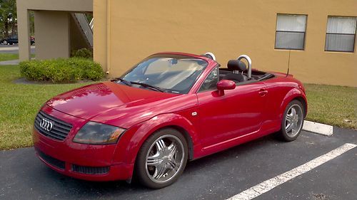 2002 audi tt base convertible 2-door 1.8l