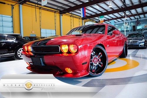 11 dodge challenger srt8 392 hemi auto navigation keyless-go 22in-forgiato-whls