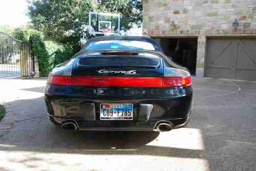 2004 Porsche 911 Carrera 4S Convertible 2-Door 3.6L, image 2