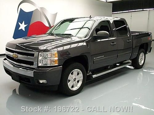 2010 chevy silverado 4x4 lt z71 crew 6 pass leather 42k texas direct auto