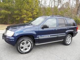 Jeep : 2004 grand cherokee overland 4.7l h.o. v8 4x4 navi 31k orig miles 1-owner