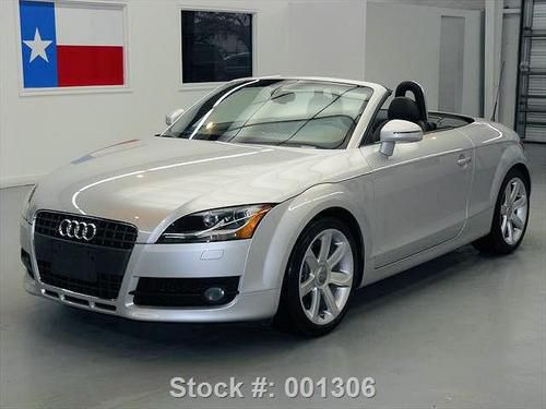 2008 audi tt 2.0t roadster premium turbo leather 35k mi texas direct auto