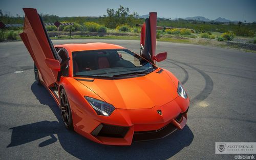 2012 lamborghini arancio argos lp700-4 aventador