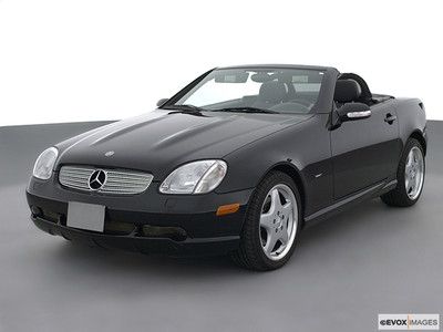 2001 mercedes-benz slk230 kompressor convertible 2-door 2.3l