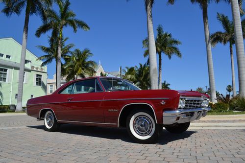 1966 chevrolet impala ss hardtop florida owned