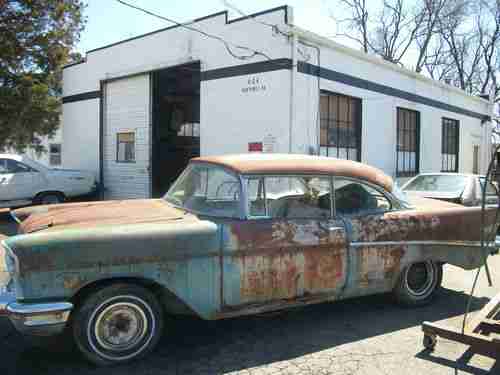 1957 Chevrolet Bel Air 2 Door Hardtop Great Project  Chevy BelAir Rat Rod, image 8