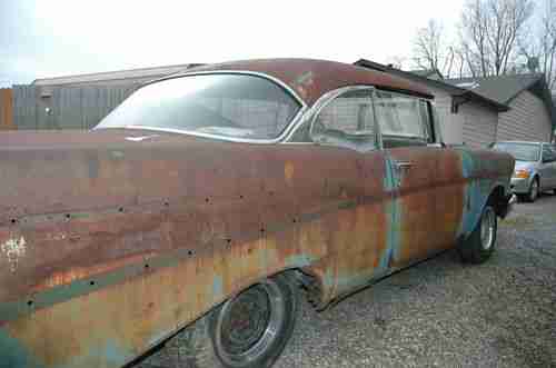 1957 Chevrolet Bel Air 2 Door Hardtop Great Project  Chevy BelAir Rat Rod, image 10