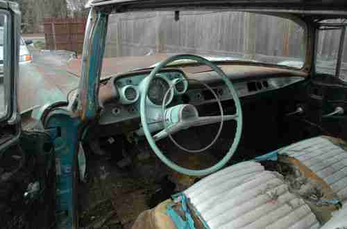 1957 Chevrolet Bel Air 2 Door Hardtop Great Project  Chevy BelAir Rat Rod, image 12