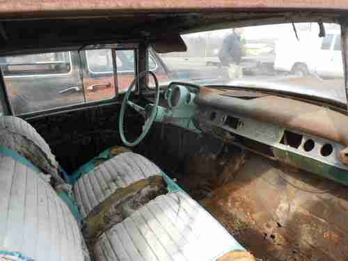 1957 Chevrolet Bel Air 2 Door Hardtop Great Project  Chevy BelAir Rat Rod, image 13