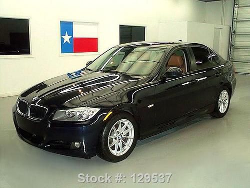 2010 bmw 328i sedan sunroof dakota brown leather 25k mi texas direct auto