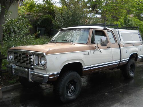 1978 dodge d150 adventurer 440 club cab 4x4