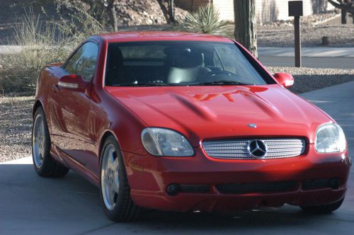 2001 mercedes-benz slk230 2dr roadster sports package only 54,446 miles