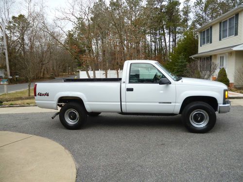 1999 gmc k2500 sierra sl standard cab pickup 2-door 5.7l 4x4