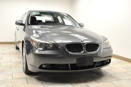 2004 bmw 545i sport low miles ext warranty 4yr unlimited miles