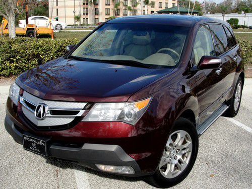 2008 acura mdx 4wd loaded no reserve auction!!!