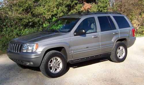 2000 jeep grand cherokee limited-4 wheel drive-sunroof-heated leather-free shpng