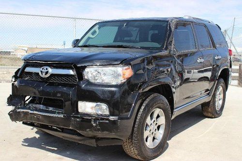 2011 toyota 4runner sr5 4wd damaged salvage priced to sell low miles wont last!!