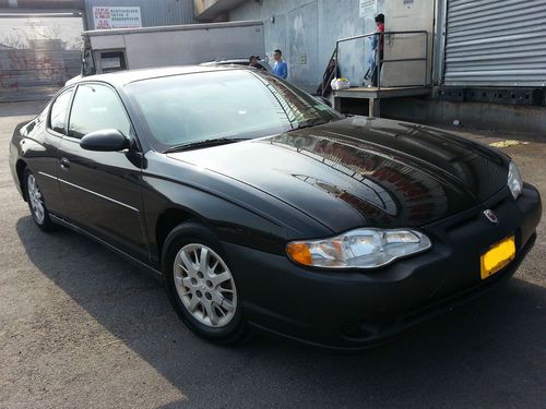 2003 monte carlo ls black runs good* low mileage!!* no reserve!! lowest price!!