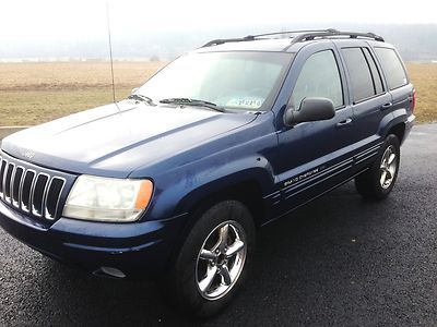 2001 01 jeep grand cherokee loaded non smoker no reserve