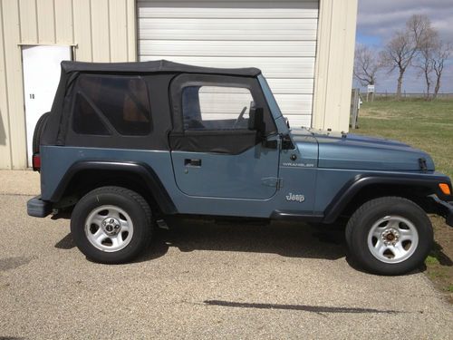 1998 jeep wrangler 4wd 5sp 2.5l