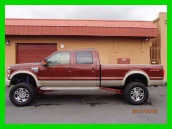 2008 lariat turbo 6.4l v8 32v 4wd moonroof leather cd remote start backup camera