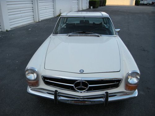 1969 mercedes benz 280sl w113 pagoda automatic a/c