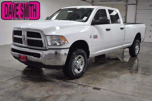 2012 new white dodge crew 4wd manual diesel chrome appearance group!!!!
